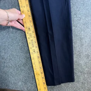 J.Crew‎ Navy Blue Wool Blend Straight Leg Dress Pants Trousers Womens Size 6 thumbnail 6