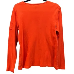 Lauren Ralph Lauren Shirt Orange‎ L thumbnail 2