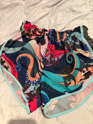 Nike colorful graffiti running shorts  thumbnail 6