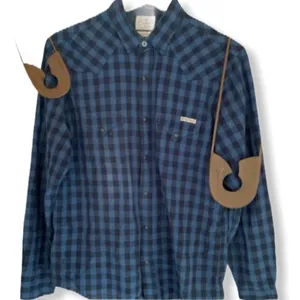 Lucky Brand Western Cut‎ Checked Shirt thumbnail 1