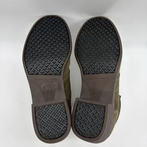 WORX by Red Wing Womens 7 Boots Olive Green Suede Steel Toe #5124 EUC thumbnail 6
