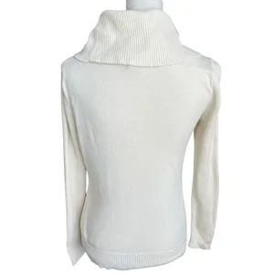 Lauren Ralph Lauren Cream Turtleneck Sweater old money preppy minimalist thumbnail 4