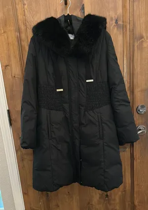 T TAHARI Women’s Down-Filled Winter Parka/Coat Size Large thumbnail 1