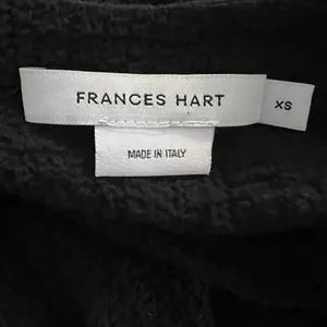 Frances Hart Black Gauze Maternity Midi Dress Long Sleeve Pockets XS thumbnail 5