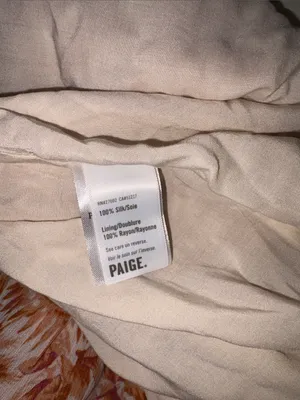 NWT Anthropologie Paige Florencia Silk Midi Dress Medium White & Cinnabar thumbnail 11