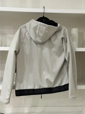 New Balance Women’s Cream Hooded Zip Jacket thumbnail 3