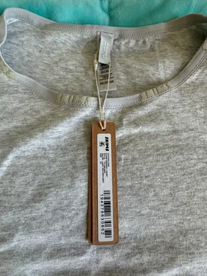 SKIMS Cotton Logo Super Cropped T Shirt thumbnail 2