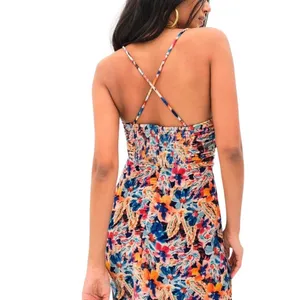 New For Love And Lemons "Brooklyn" Floral Ruched Velvet Mini Dress Xs! thumbnail 3