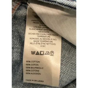 Free‎ People We The Free Slim Shade Selvedge Jeans True Blue Straight Leg 26 thumbnail 11