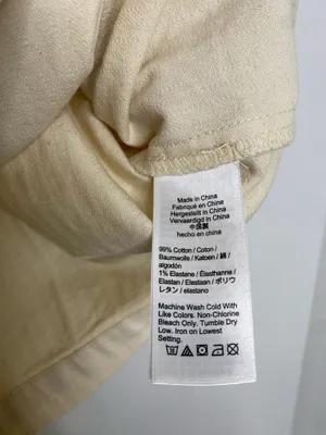 J.Crew Ecru Denim Cropped Button Up thumbnail 6