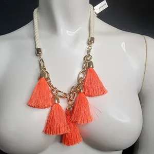 NWT BaubleBar Rope, Chain, & Tassel Necklace thumbnail 3