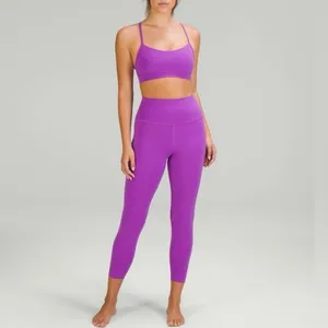 Lululemon Align Pant Purple High Rise Athletic Leggings Women’s Size 6 thumbnail 3
