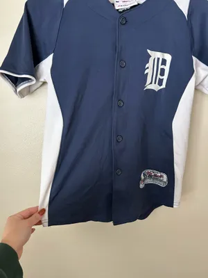 Detroit tigers shirt Blue thumbnail 3