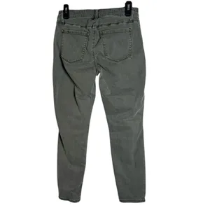 Pistola Hannah Cargo Khaki/Green Denim Zip Pocket Skinny Jeans Pants size 29 thumbnail 2