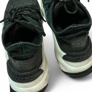 Sorel Kinetic RNEGD Sporty Chunky Sneaker Womens 6.5 Black Grey Wavy Platform thumbnail 5