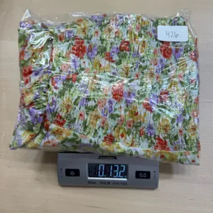 ASTR Floral Puff Sleeve Smocked Midi Dress Cottagecore Square Neck Wedding Guest thumbnail 13