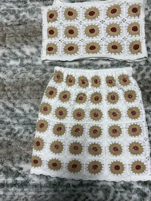 Crochet set White thumbnail 2