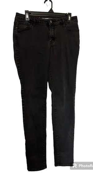 Old Navy‎ skinny black jeans size 8 thumbnail 1