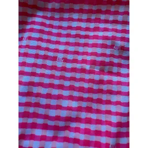 Lilly Pulitzer Pink Gingham Strapless Peplum‎ Mini Dress Size 0 Cotton Preppy thumbnail 5