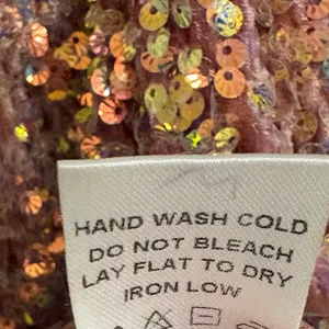 White Birch Pink‎ Sequin Strapless Dress Size XL thumbnail 9