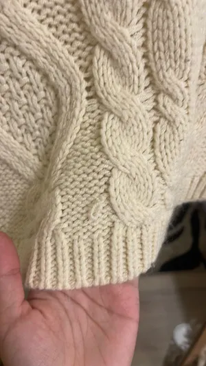 Altar'd State Cream Top Crop Knit Sleeveless thumbnail 4