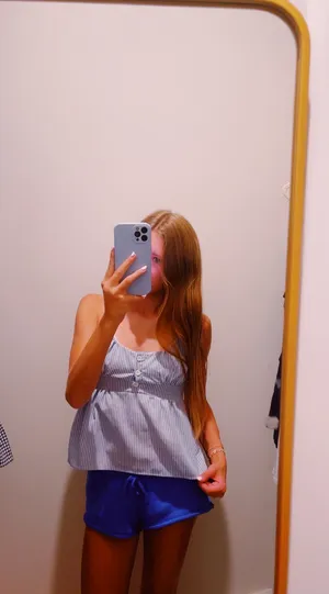 blue and white stripe dress top shein thumbnail 2