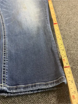 BKE Gabby Curvy Fit High Rise Cropped Denim Jeans Women's 36 thumbnail 9