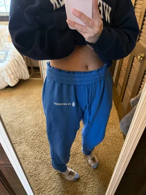 Free People Movement blue sweatpants thumbnail 6