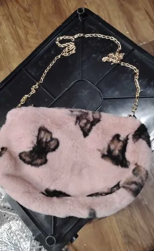 plush purse Pink thumbnail 1