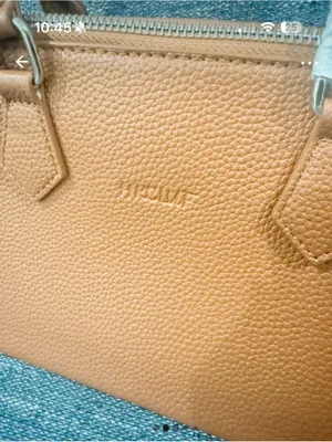 Navy Structured Top-Handle dome purse satchel Women's Bag vegan leather NWT thumbnail 3