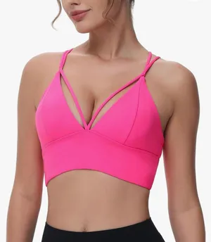 MotoRoto MotoRun Padded Strappy Yoga Bras thumbnail 1