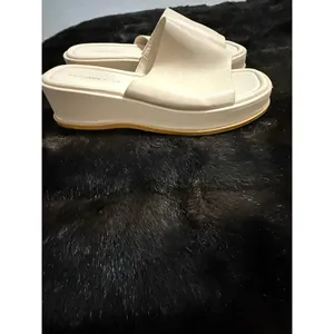 Princess Polly Bayshore Sandals Beige platform shoes 8 thumbnail 4