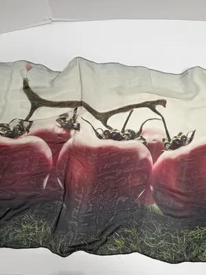 Edward Roth - New York - Hand Paint Silk Scarf - 80"x25". NEW‎ in Bag. thumbnail 12