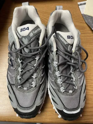 New Balance Women’s Chunky Silver Sneakers New In Box - Vintage - Size 8 W804NV thumbnail 3