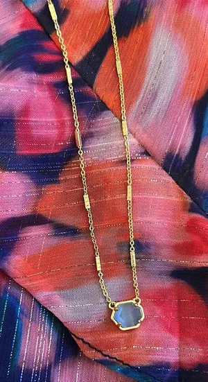 Kendra Scott Blue Necklace thumbnail 1