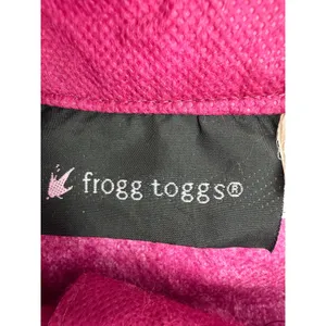 Frogg Toggs Magenta Pink Hooded Rain Jacket Windbreaker AP13580-115 Womens Med thumbnail 4