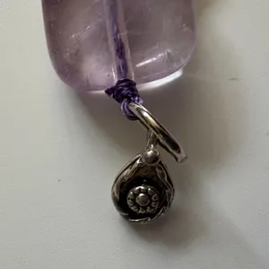 Peyote Bird Free Spirit Amethyst Sterling Silver Chunky Knotted Bracelet 8" NWT thumbnail 4