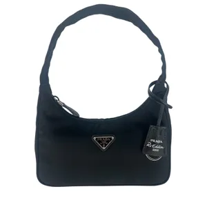 Prada Re-Edition 2000 Re-Nylon Mini‎ Shoulder Bag Black thumbnail 3