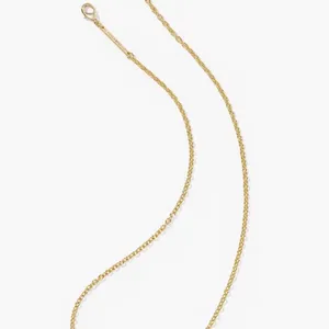 Kendra Scott Gold and Pink Short Pendant Necklace New thumbnail 5