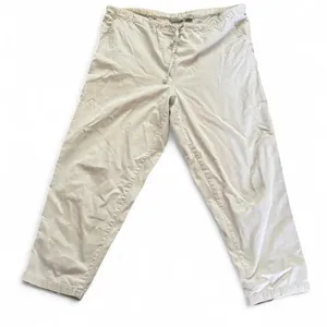 Vintage-inspired Y2K cream utility pants by Fashion Bug in size 14/16W thumbnail 1