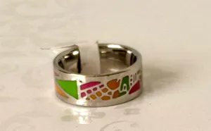 Stainless Steel Ring, Size 6 Silver thumbnail 1