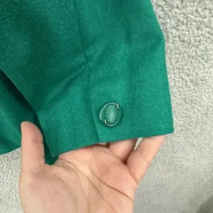 pendleton womens blazer 8 green three button‎ virgin wool career preppy vtg USA thumbnail 8