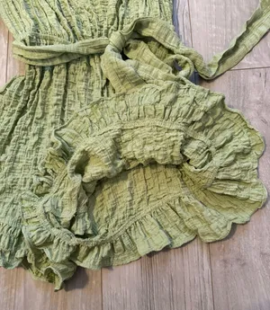 1 Madison Carolyn Textured Romper thumbnail 3
