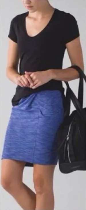 Lululemon & Go Where To Skirt Cobalt Blue thumbnail 1
