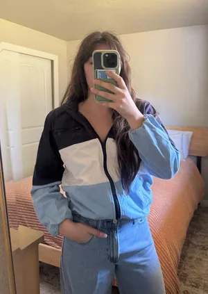 Brandy Melville x John Galt Tri-Color Windbreaker thumbnail 1