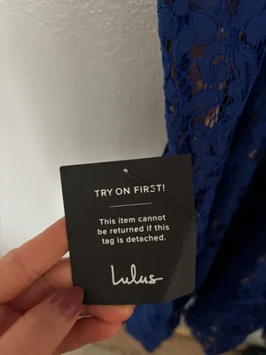 Lulus Blue  Dress thumbnail 4