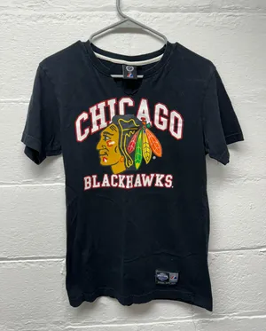 Majestic Chicago Blackhawks Tshirt thumbnail 1