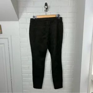 Joan Vass New York Faux Suede Pull On Skinny Pants Size M thumbnail 7