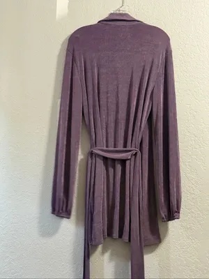 Princess Polly Party Time Mini Dress Purple Slinky 6 thumbnail 3