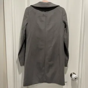 Aritzia Wilfred The Cocoon Wool Cashmere Coat in Grey Size Small thumbnail 10